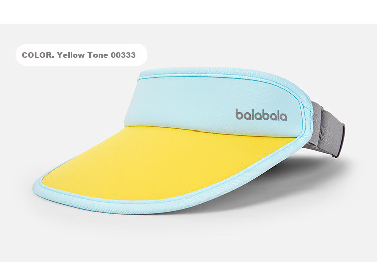 BALABALA Kids Summer Open-Top Hat Unisex Color-Block Sun Protection Comfortable Lightweight Outdoor Cap 209225160201 27