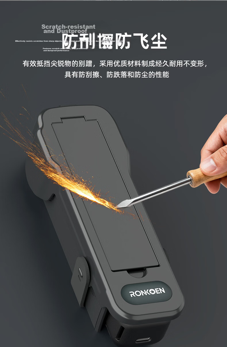 Loken DJI Pocket 3 Protective Cover Body Case Gimbal Shield Protective Sleeve Cap Anti-Drop Anti-Scratch Filter Storage Accessory 7