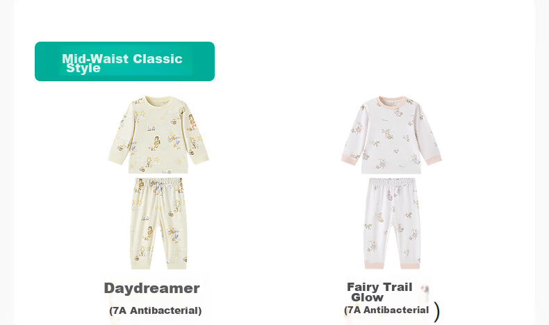 PurCotton Baby Clothes Children's Summer Outfit, Boys And Girls Separate Short-Sleeve Set, for Ages 1-3, Sweat-Absorbing Toddler Clothing 22
