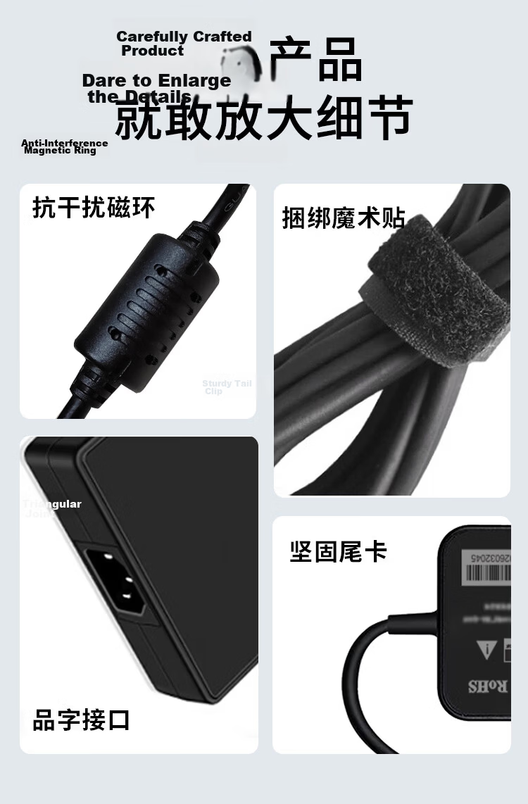 Guangchengming HP Omen Laptop Charger 20V 14A 280W Universal HP Omen 6/7/8/9/10th Gen Power Adapter 4.5*3.0mm Blue Tip with Pin 10