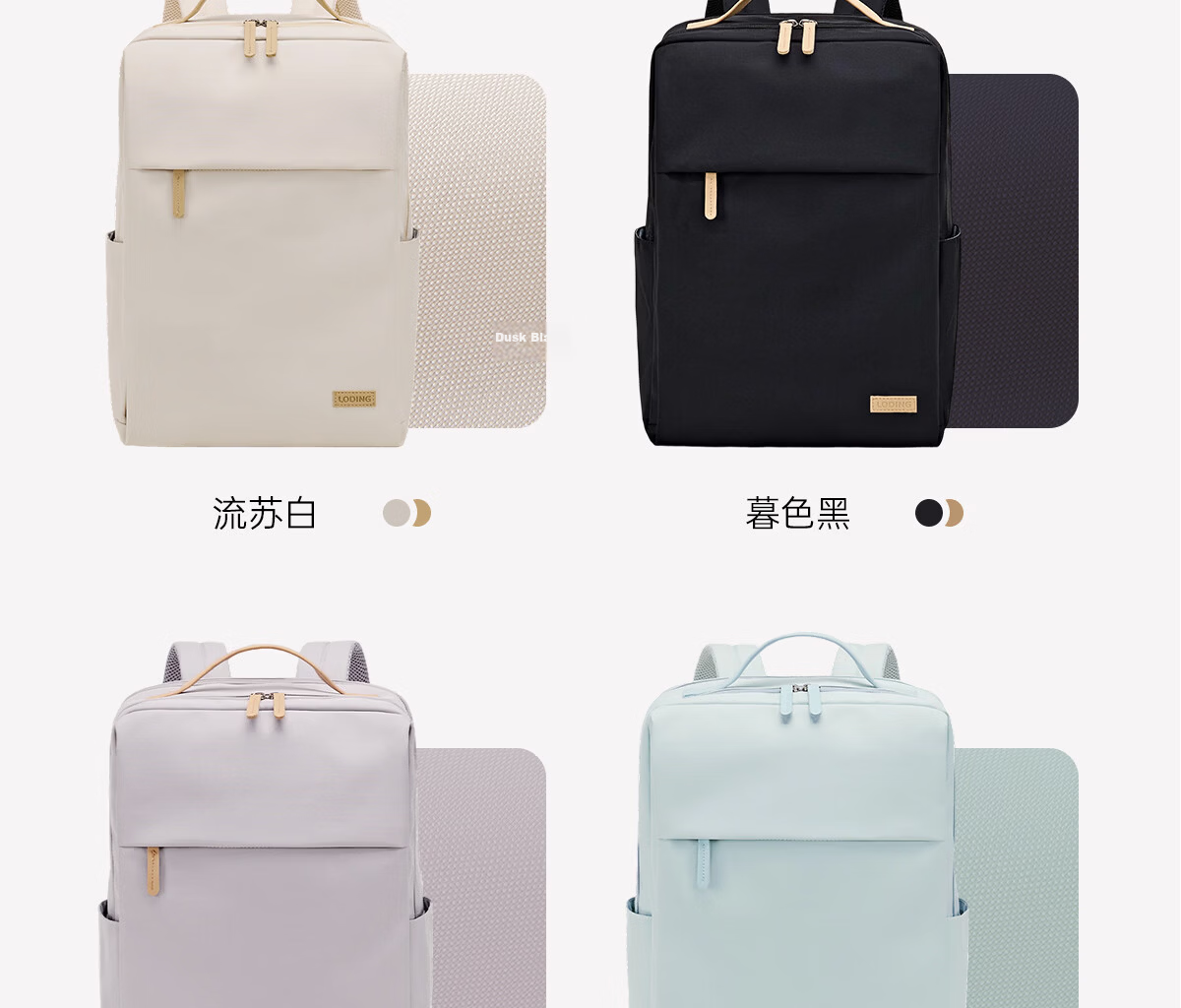 JINSHIWQ Laptop Backpack Women High-End Airbag Shockproof Notebook Bag Business Commuter Large Capacity Computer School Bag 44