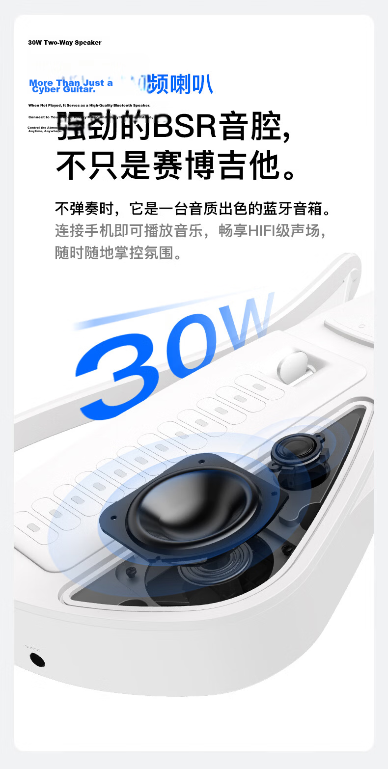 Enya [Ju Jingyi's Choice] CyberG Acoustic-Electric Guitar, Auto-Tune Beginner Smart Guitar 28