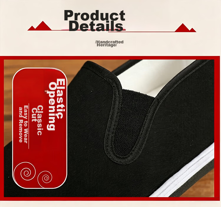 Shuangxing Bate Old Beijing Cloth Shoes Men Tire Sole Labor Protection Slip-On Work Shoes SX10 Black Four Seasons Size 41 7