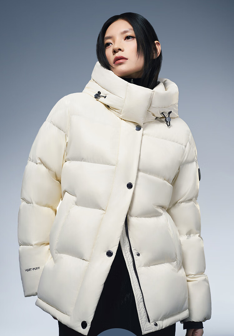 BOSIDENG Off-Season Women's Goose Down Puffer Jacket Thickened Fashionable Versatile Winter Coat Mall Hot Sale Same Style 3