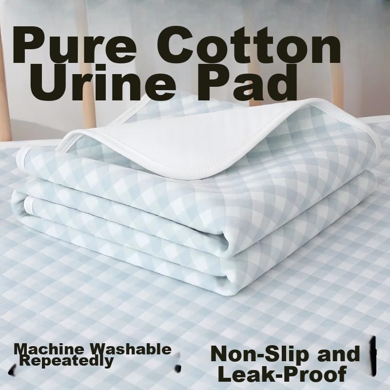 Xibeibei Pure Cotton Waterproof Washable Adult Incontinence Bed Pad Elderly Care Mattress Protector 80x120cm JD Self-operated