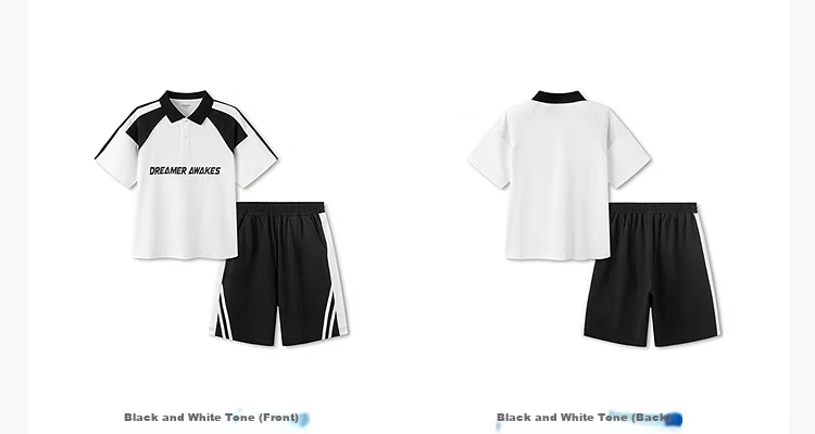 BALABALA Boys' Short-Sleeve Set, Children's Two-Piece Outfit for Older Kids, 2026 New Summer Style, Moisture-Wicking Quick-Dry T-Shirt And Pants 30