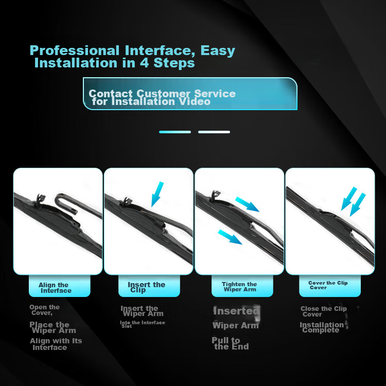Aolin Intelligent Three-Stage Wiper for New Mondeo 2013-2020 / New Escape 2013-Present / Edge 2015-Present 6