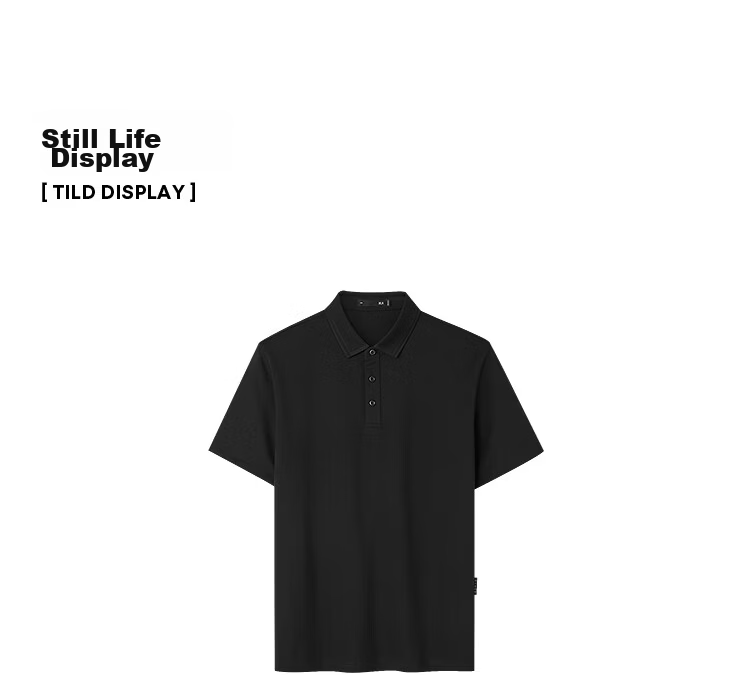 HLA Hailan Home Men's Polo Shirt 26 Light Business Soft Pique Cool Short Sleeve Summer 16