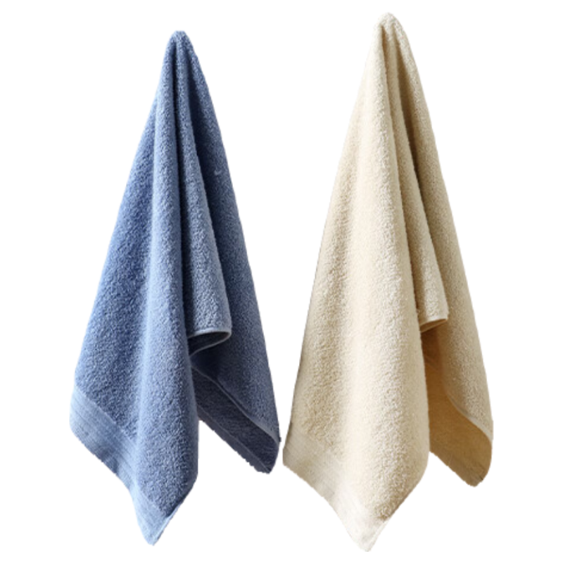 Grace Class A Pure Cotton Towels, 2-Pack, Extra Large And Thick, 90*40cm, Soft, Absorbent, Quick-Drying, for Bathing And Sports Use