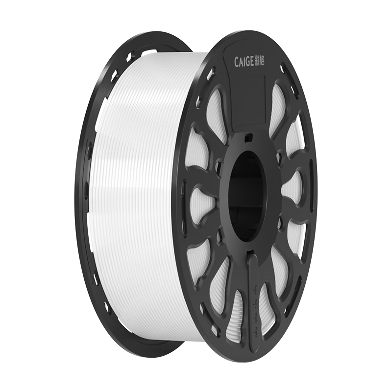 Caige 3D Printing Consumables Flexible TPU 1.75mm Compatible with Tuozhu, Chuangxiang Sanwei, Duoku, Jiguang Erwo DIY Printer Filament Transparent Color 1kg