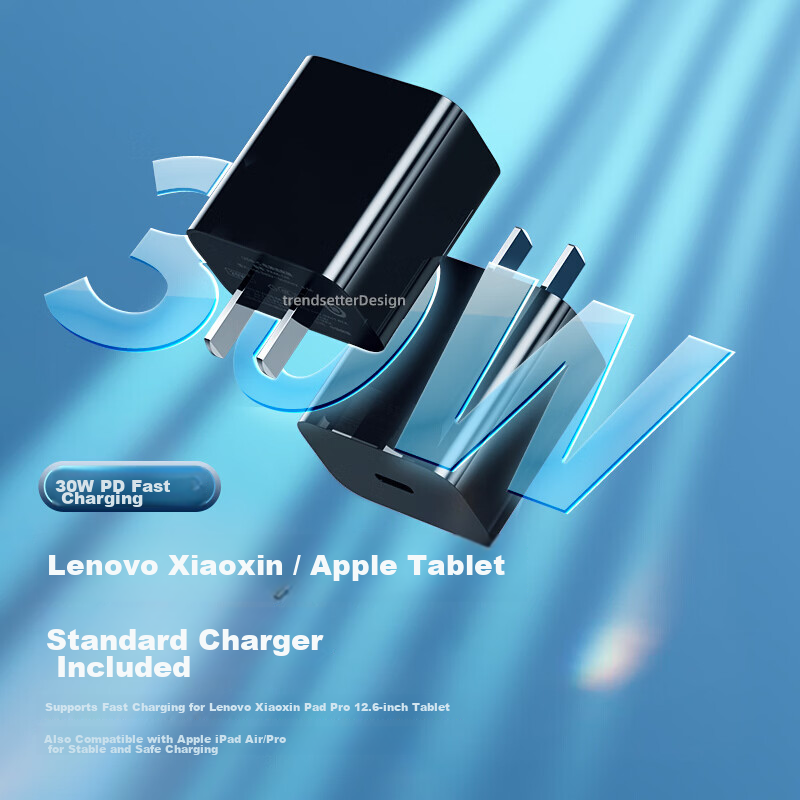 Trendy Style Compatible iFLYTEK Charger and Charging Cable Set 30W Fast Charge for X5/X3/Pro/Air3 Pro Spitch X5Pro/Turbo Smart Office E-Reader 3