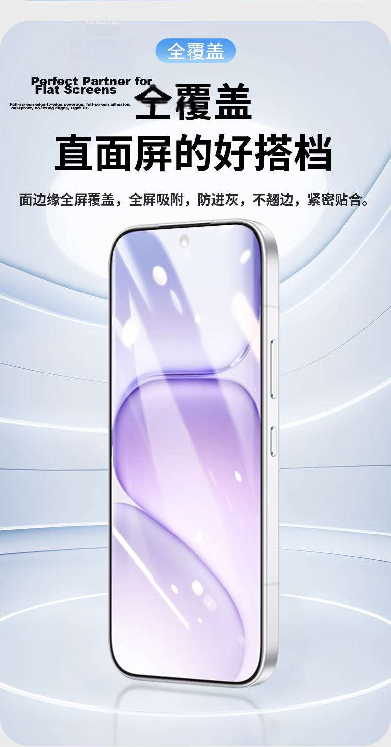 Langling [2-Pack Original Sensation Film] Compatible with Honor 600/600 Pro Screen Protector Honor 600 Super Edition/Vitality Edition Full Glue Hydrogel Film Non-Tempered Soft Clear Bubble-Free 3