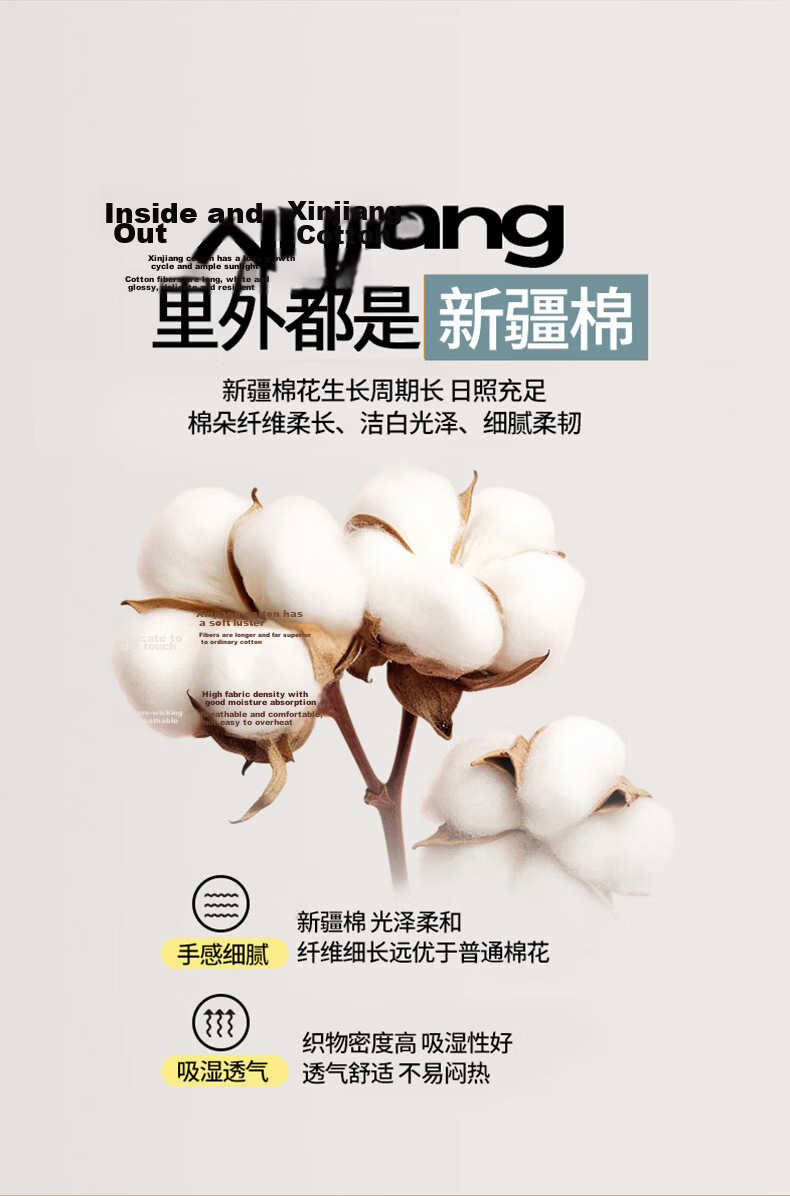Hodo A-Class 100% Xinjiang Cotton Pure Cotton Fitted Sheet 1.8m x 2m Mattress Protector Quilted Bed Cover Charlotte-White 3