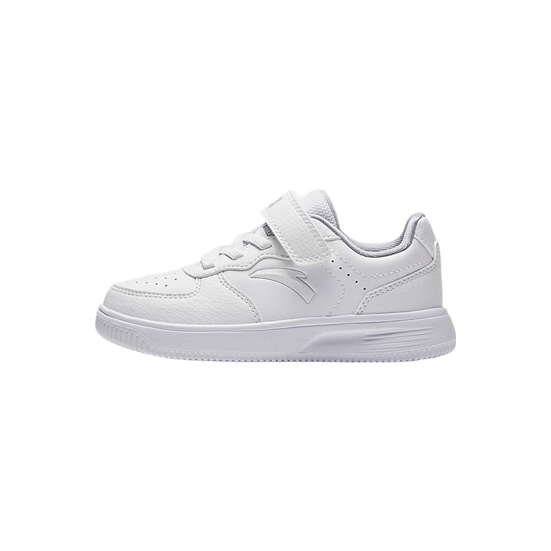 Anta Kids Boys' Sports Shoes Toddler Spring 2026 Lightweight School White Sneakers Casual Skate Shoes A12619976