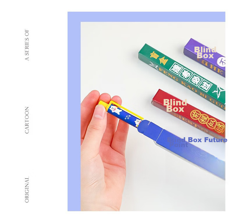 Geshan Elementary Student Charity Small Stationery Blind Box Pen Reward Student Prize School Charity Items Learning Supplies Gel Pens 20pcs (Random Packaging) 9