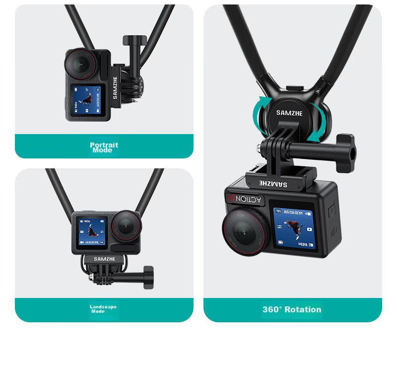 Sanze Compatible DJI Pocket 4 Pro/4/3 Tripod Stand Feiyu Luna Mini Pocket Portable Desktop Handheld Gimbal Base Tripod Accessory SJJ-08 10