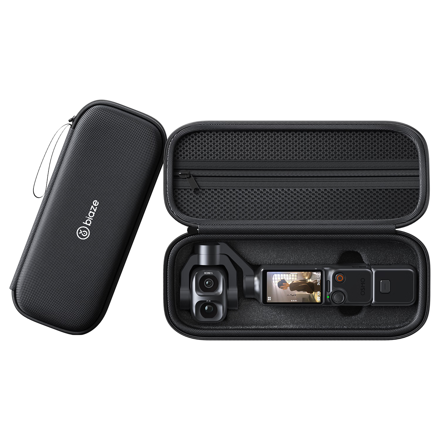 BIAZE Pocket4Pro Dedicated DJI Pocket4Pro Storage Case Protective Cover Portable Handheld Travel Bag Hard Shell Shockproof JS76