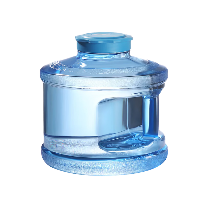 Baijie Pure Water Bucket Food Grade PC Drinking Water Bucket Portable Plastic Water Container Household Tea Machine Outdoor Wide Mouth Storage Mineral Water Bucket 7.5L