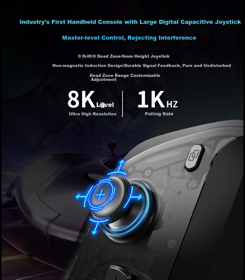Abxylute One Pro Streaming Cloud Gaming Handheld Console, Portable Game Machine, PC Host Streaming, Cloud Games, Android Games, Massive AAA Titles at Your Fingertips, 4GB+64GB 3