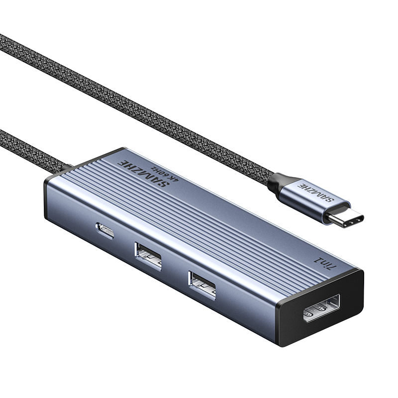 ShanZe Type-C to DP 4K60Hz Docking Station USB3.0 Adapter for MacBook Huawei Laptop Expansion