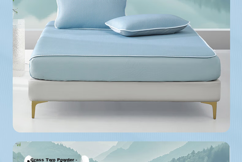 Shuixingjiafang, Baili Silk Cooling Mat, Ice Silk Mat, Summer Mat, Summer Cooling Mat, 1.8x2 Meters, JINGDONG Customized Versio 24