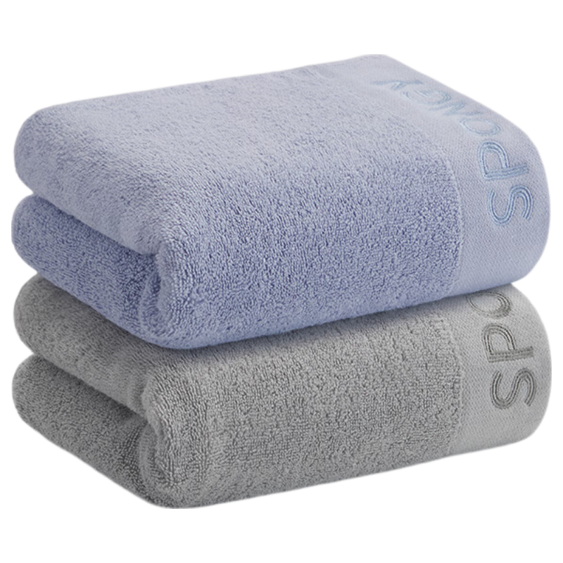 Grace 10A Antibacterial Towel, Pure Cotton Face Towel for Men, Soft Bath Towel, Quick-Drying Sports Towel