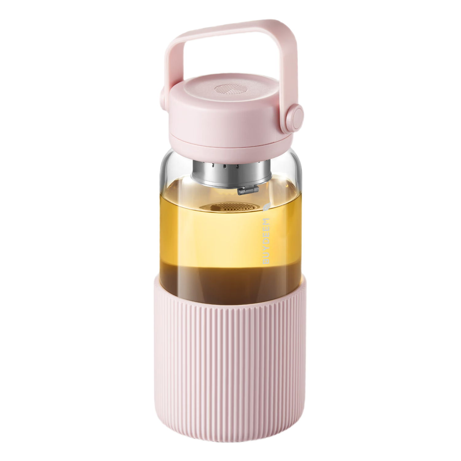 Buydeem Tea Infuser Mug, Glass Cup with Tea Separator, Water Cup for Men And Women, Tea Brewing Cup, Mid-Autumn Festival Gift