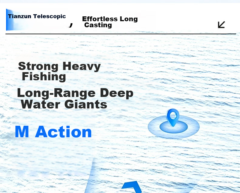 GW 1.68m UL Adjustable Tiansun Telescopic Micro Lure Fishing Rod Ultra-Short Section Portable Lure Rod Fishing Gear 12