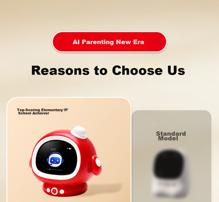 Perfect Score Elementary School Top Student AI Smart Alarm Clock Pro Edition Learning Machine Companion Robot Storytelling Device Birthday Gift for Boys and Girls 5