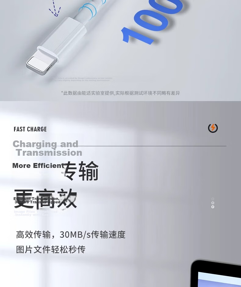 Nengshi Apple Charging Cable Fast Data Cord for IPhone14/13/12/XR/8 Phone Charger USB Car Charger Cable 2 Meters 14