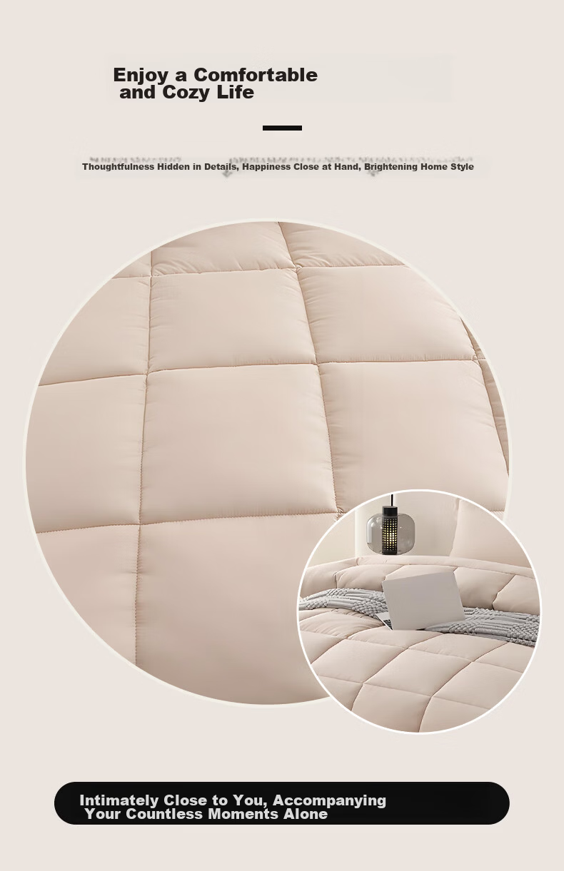 Grace A-Class 10% Soybean Velvet Winter Quilt Autumn and Winter Comforter 150*200cm 3.5 Jin 7