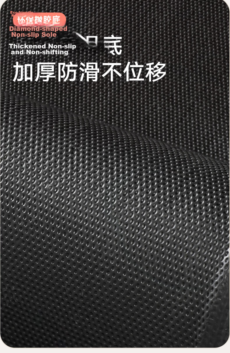 Dajiang Red Rubber Entrance Door Mat Safety Welcome Floor Mat 80x120cm 16
