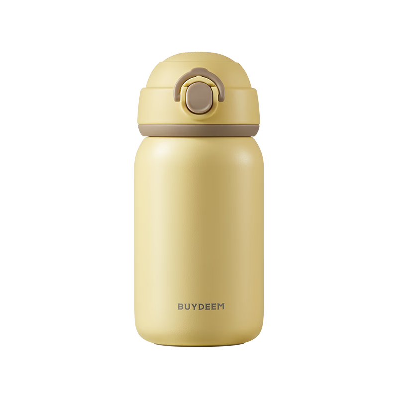 Buydeem Flip-Top Insulated Mug, 316L Stainless Steel, for Students And Children, Outdoor Travel Portable Water Cup, Mid-Autumn Festival