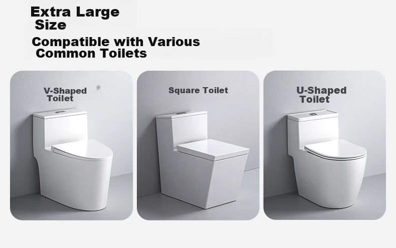 Sanli Disposable Thick Toilet Seat Covers Travel Adhesive Waterproof Large Maternity Toilet Cushions 10 Pieces 9