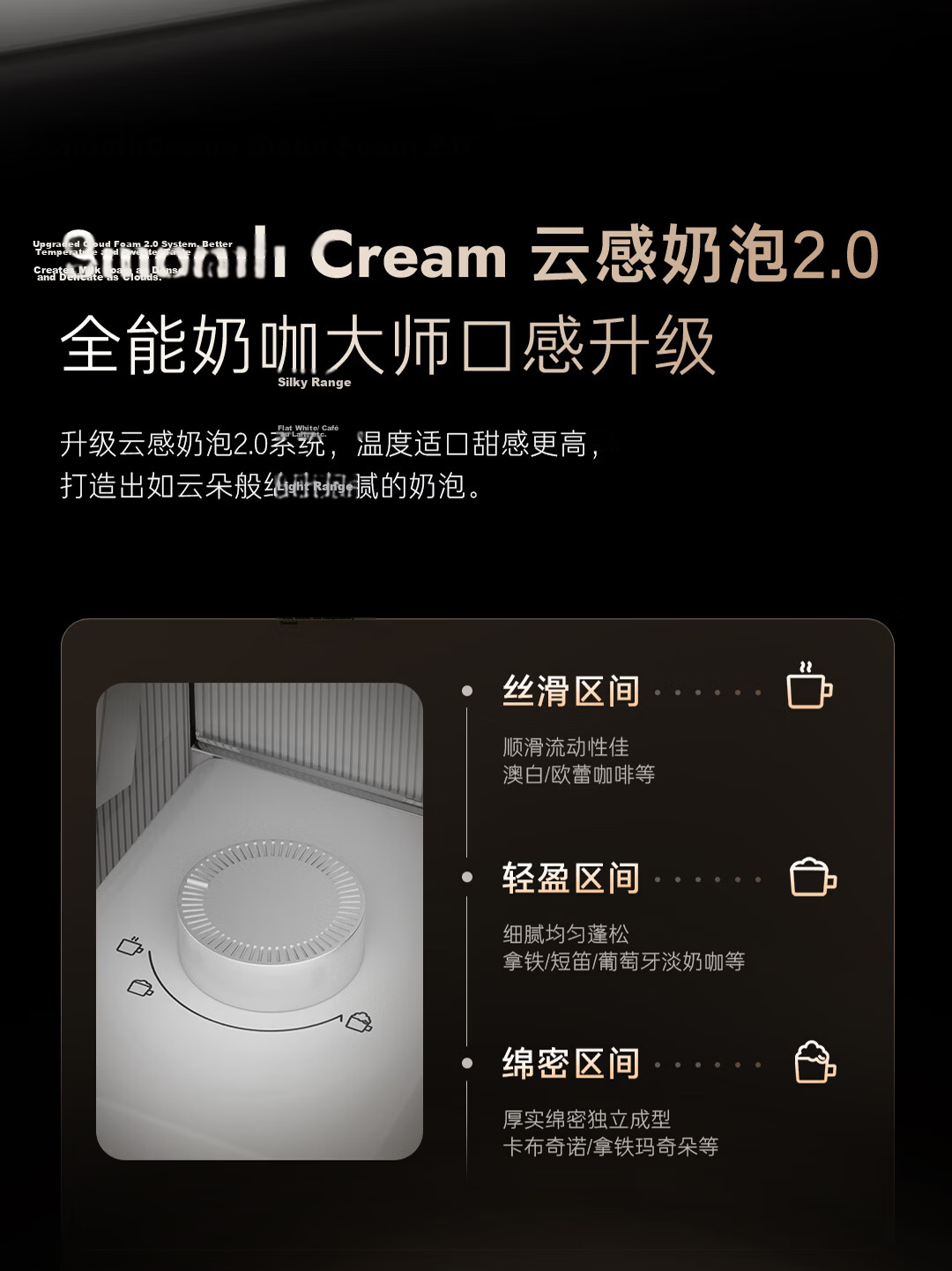 Casarte Langguang AI Voice Interactive Hot and Cold Dual Extraction Golden Cup Pro Italian Coffee Machine Fully Automatic Grinding Integrated AI Smart Extraction 2.0 Home Fitness Low Acid Cold Brew EQ 17