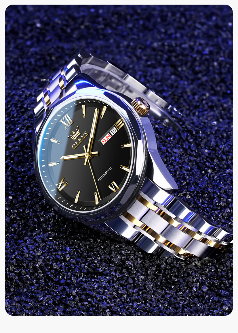 OLEVS Swiss Certified Men's Automatic Mechanical Watch Imported Movement 2026 New Model Top 10 Brand 12
