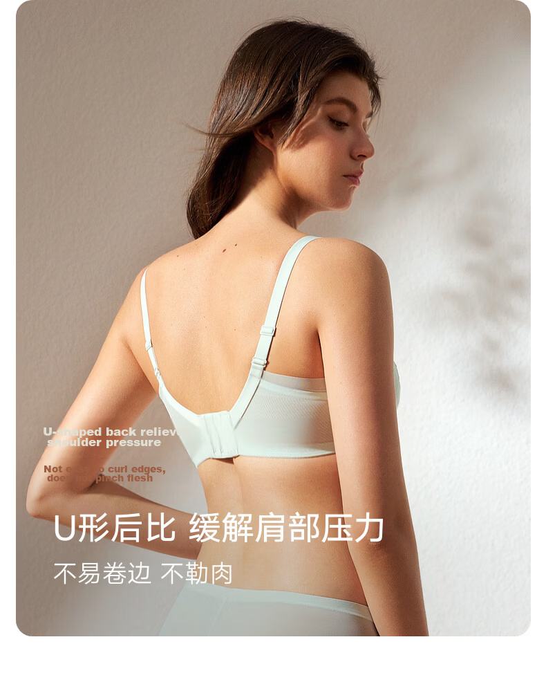 Manifen Comfortable Lightweight Women's Lace Soft Underwire Bra Sexy Large Cup Minimizing Bra 6