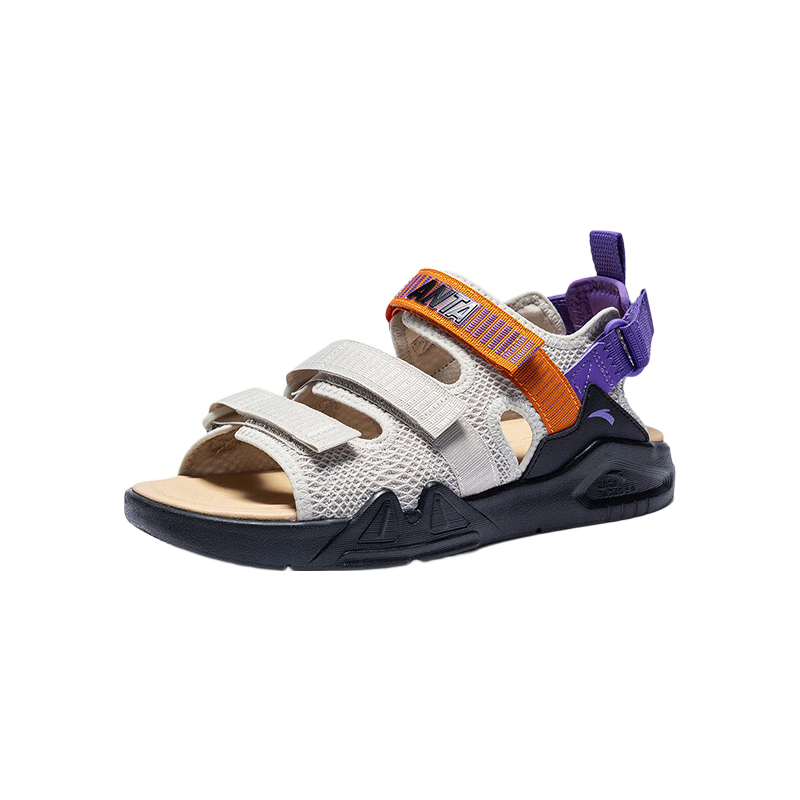 Anta Kids Boys Sandals 2026 Summer Non-Slip Breathable Open-Toe Beach Sandals A12626923