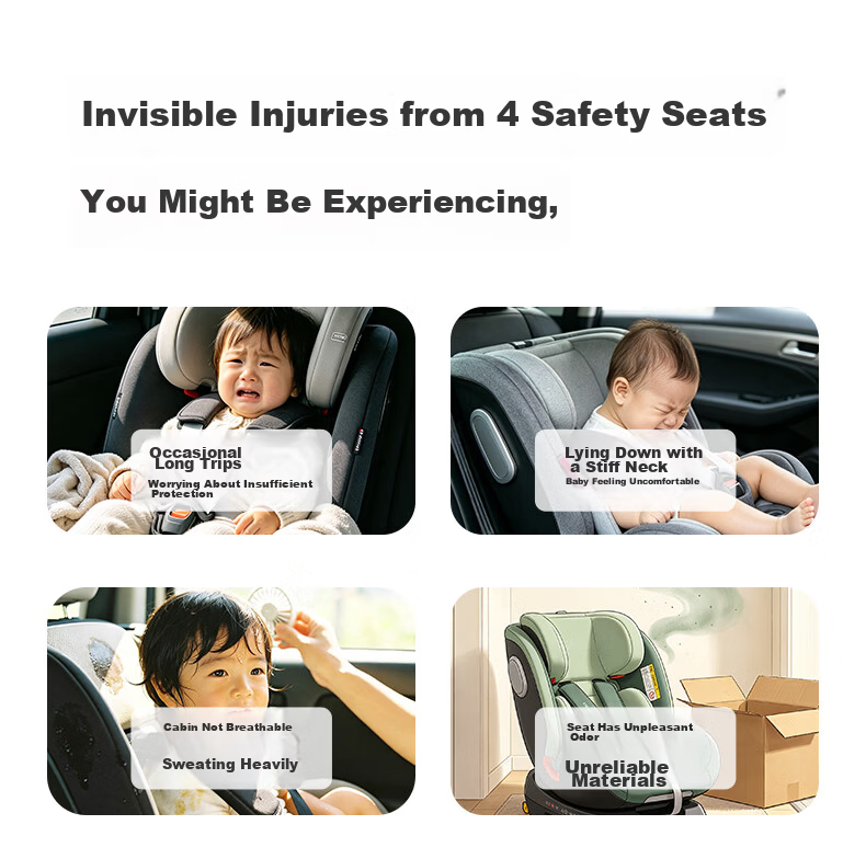 Gb Safety Capsule No.1 SPro Child Car Seat Baby Chair i-Size Electronic Ventilation 0-7 Years Light Wood 5