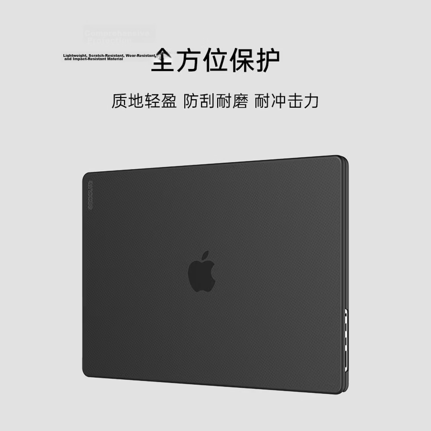 INCASE Dots Compatible with 2026/2525/24 MacBook Air 13-Inch Protective Case, Apple M5/M4/M3 Slim Portable Frosted Transparent Color 4