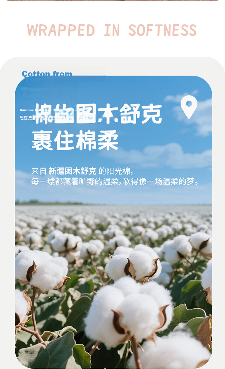 Dohia Home Textiles Washable Summer Quilt 100% Xinjiang Cotton Filled Air-Conditioned Blanket 152*218cm 4