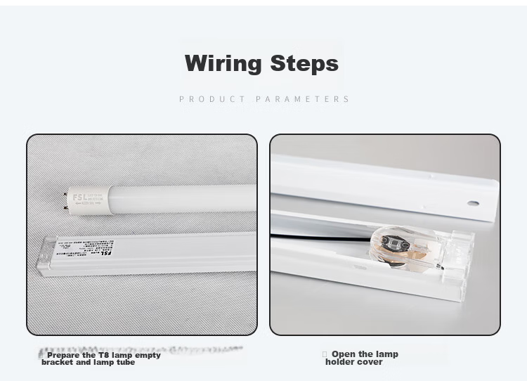 Foshan Lighting (FSL) T8 LED Tube Fluorescent Lamp Energy-saving Light Tube Double-end 1.2m 40W Daylight (6500K) 25pcs/Box 6