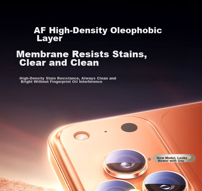 Smorss Single Pack Tempered Glass Lens Protector for Apple iPhone 17 Air Rear Camera, HD Scratch-Resistant Anti-Glare Eagle Eye Lens Film 15