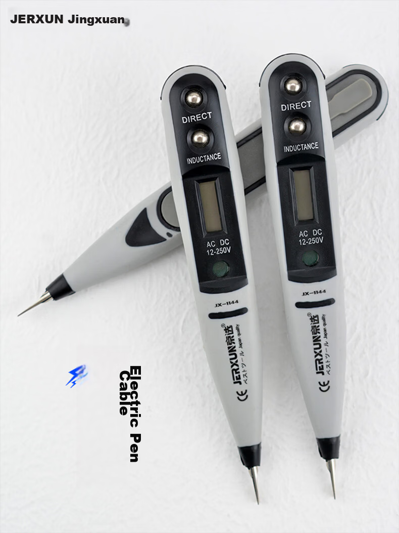 JERXUN Digital Display Electric Tester Multifunction Induction Electrician Circuit Breakpoint Leakage Pen 1