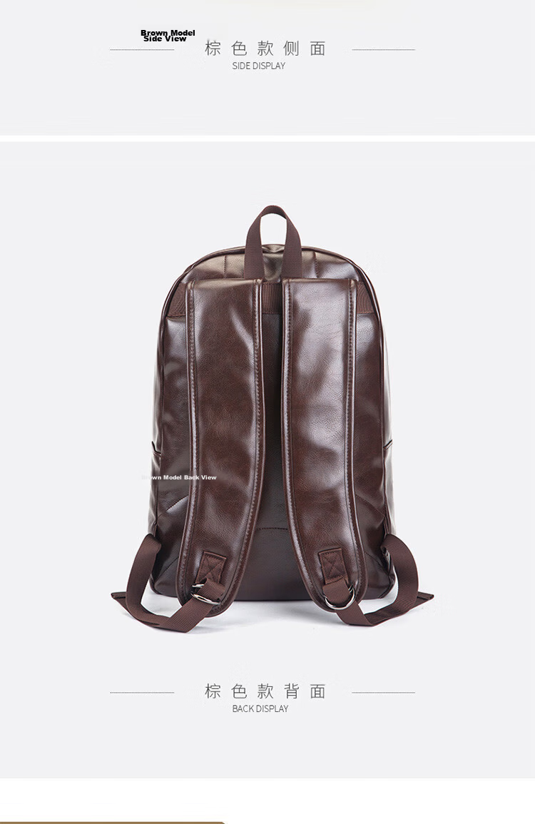 CARTELO Men's Backpack, Trendy Student Schoolbag, Large Capacity Travel Backpack, Laptop Bag, Gift 15
