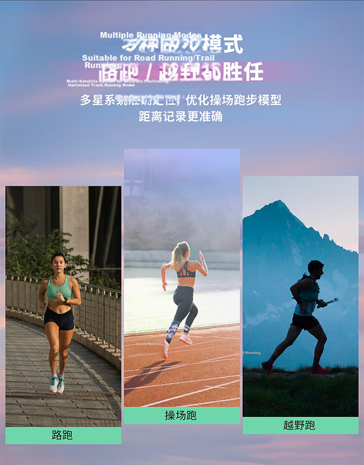 GARMIN Forerunner 165 Music Edition Sunset Purple Running Outdoor Sports Smartwatch Birthday Gift 6