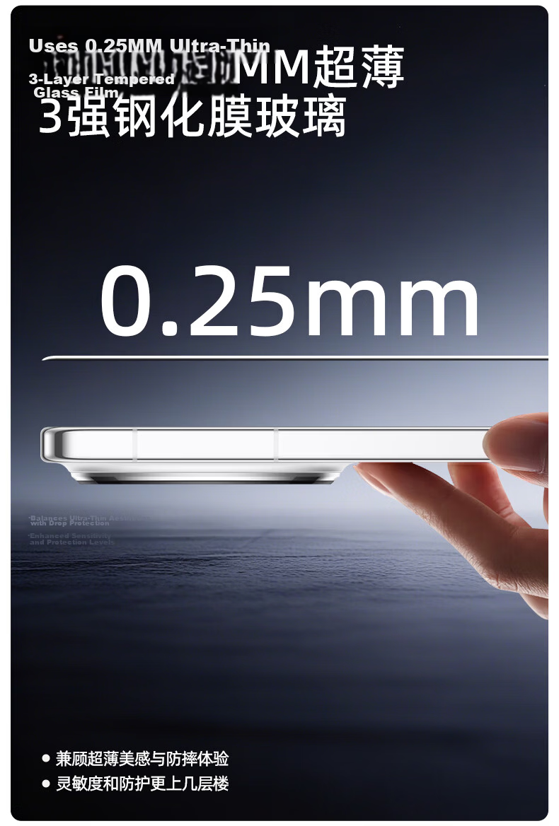 Langling 3D Heat-Bent Full Glue Tempered Glass Screen Protector for Huawei Mate80 Pro Max Mate80 RS/Fengchi Edition, Ultra-Clear, Drop-Resistant, Wear-Resistant, Anti-Fingerprint Protective Film 8