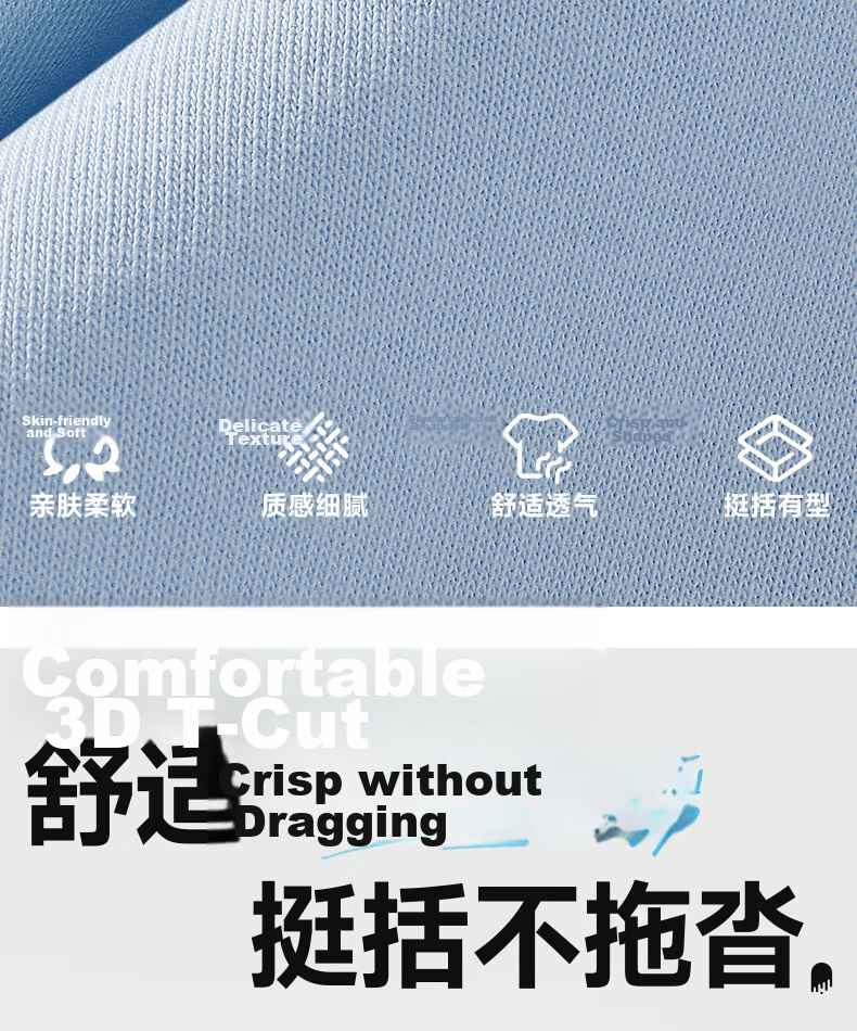 JEEP Men's Pure Cotton Short Sleeve Summer Casual Loose High-End T-Shirt Comfortable Breathable Navy Blue L 13