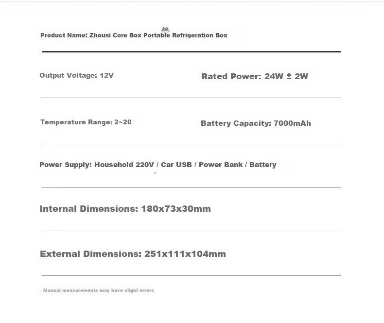 Xinxianglian Smart 4G Connected 2-8°C Temperature Controlled Portable Insulin Cooler Box with 24h Temperature Monitoring 23
