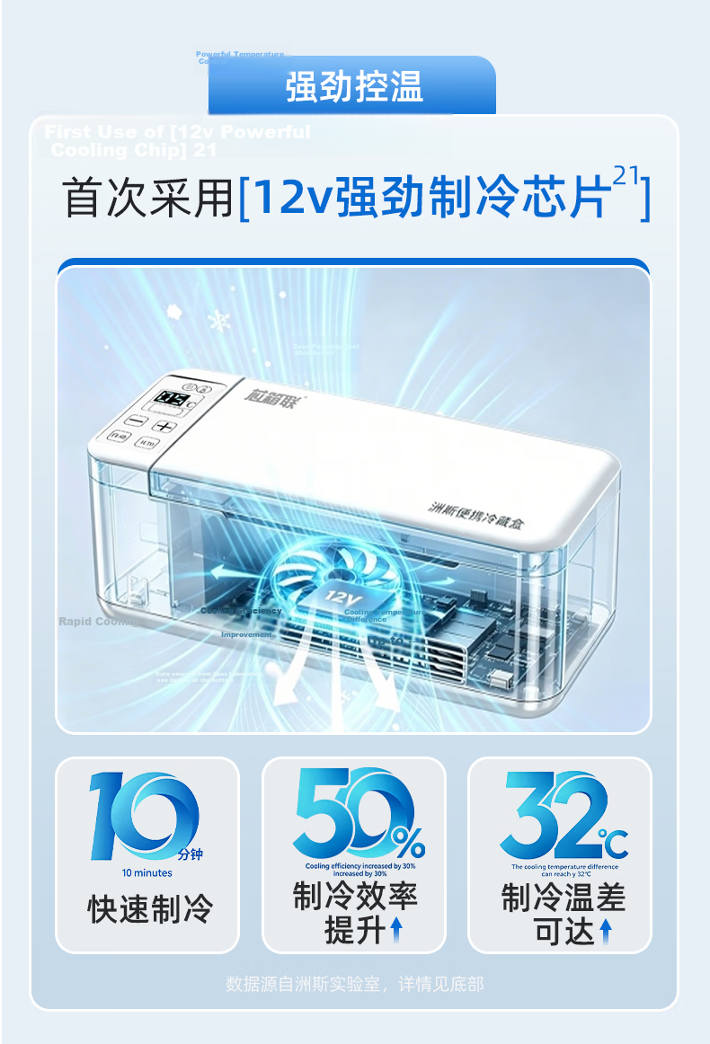 Xinxianglian Smart 4G Connected 2-8°C Temperature Controlled Portable Insulin Cooler Box with 24h Temperature Monitoring 9